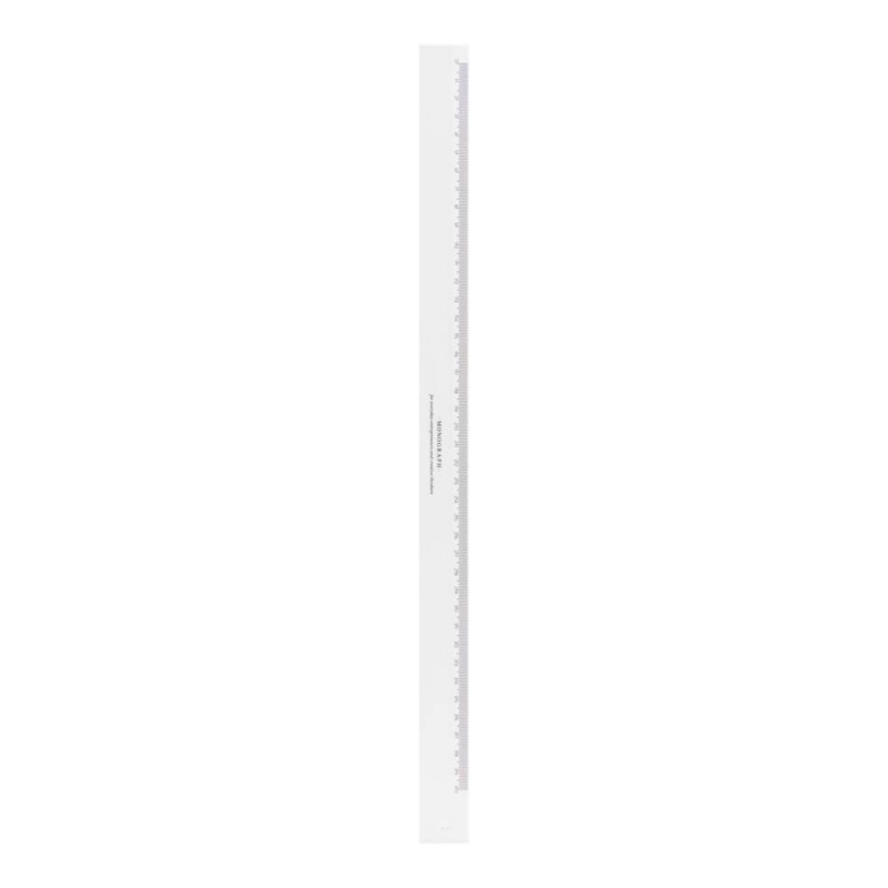 REGLA ALL WOOD BLANCO