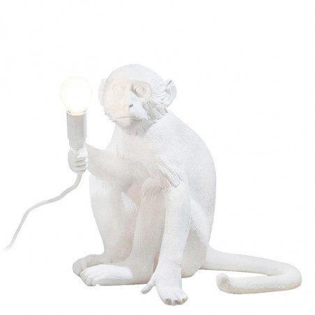 MONKEY LAMP RESINE