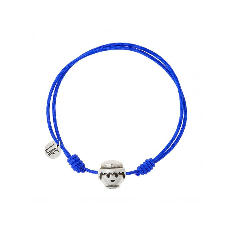 PULSERA PLAYMOBIL AJUSTABLE CORDÓN AZUL S