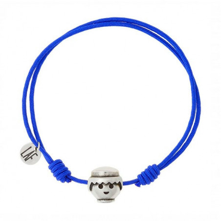 PULSERA PLAYMOBIL AJUSTABLE CORDÓN AZUL S