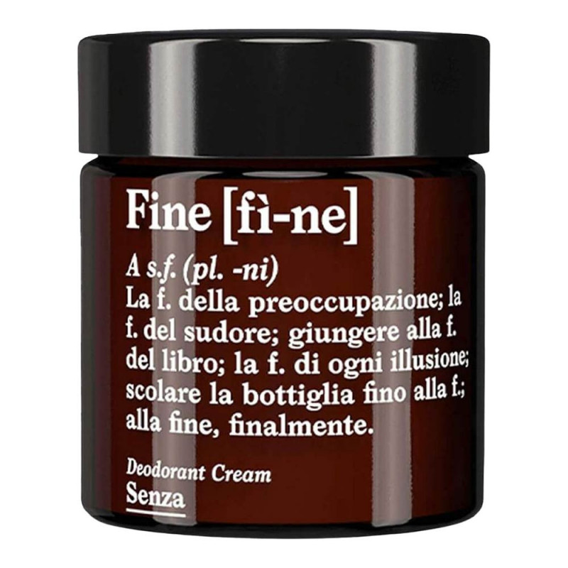 Senza Deodorant Cream Glass Jar 50Ml | Skinlife
