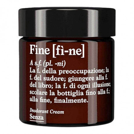 Senza Deodorant Cream Glass Jar 50Ml | Skinlife