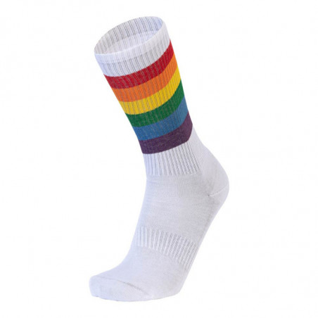 CALCETINS RAINBOW WHITE 43-46