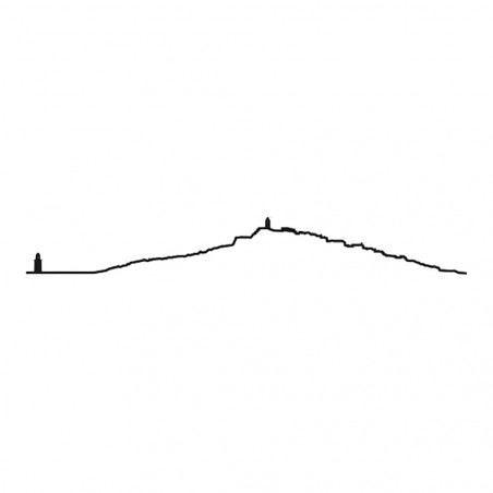 SKYLINE IBIZA - NEGRO 50CM 
