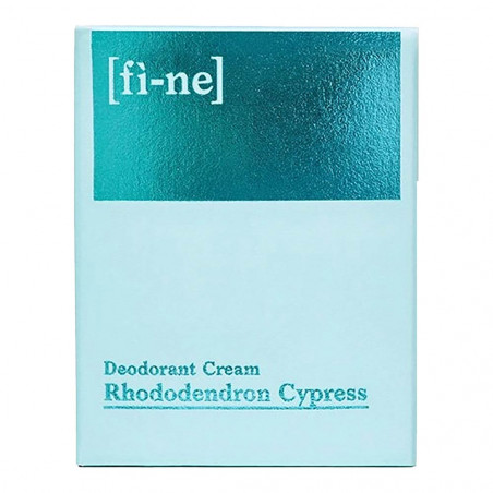 RHODODENDRON CYPRESS DEODORANT CREAM, GLASS JAR 30G