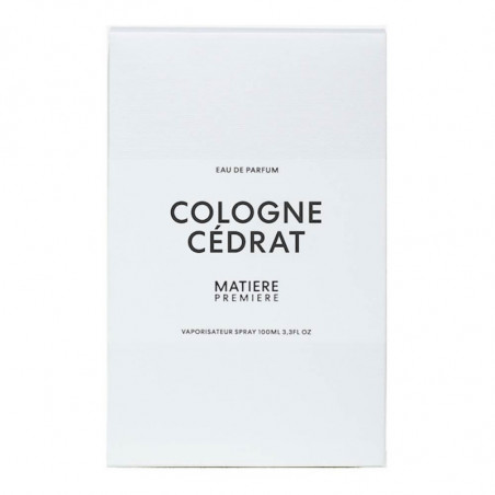 Cologne Cedrat Eau De Parfum | Matiere Premiere