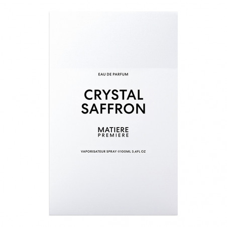 Crystal Saffron Eau De Parfum | Matiere Premiere