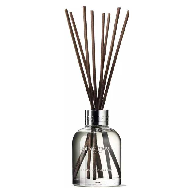 Delicious Rhubarb Rose Aroma Reeds | Molton Brown