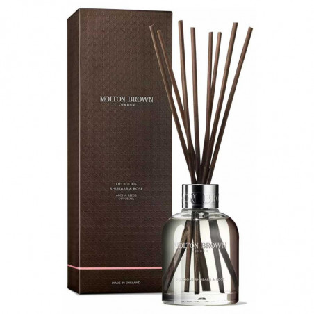 Delicious Rhubarb Rose Aroma Reeds | Molton Brown