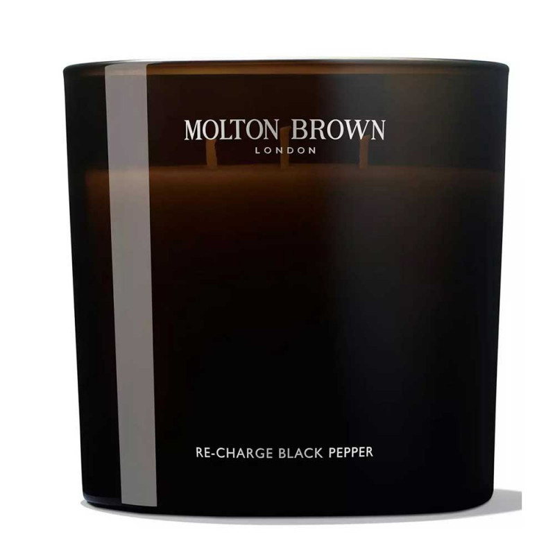 Re Charge Black Pepper Scented Candle Triple Wick | Molton Brown