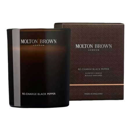 Re Charge Black Pepper Scented Candle Single Wick | Molton Brown