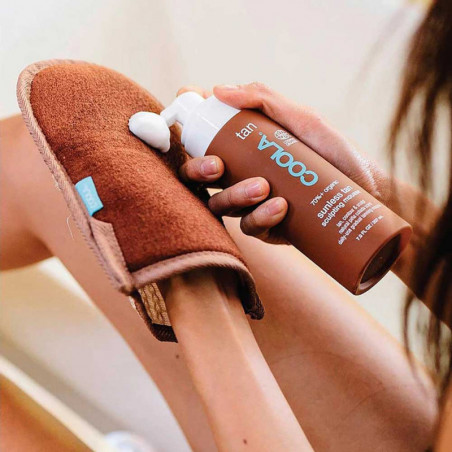 Sunless Tan 2 In 1 Applicator Exfoliator Mitt | Coola