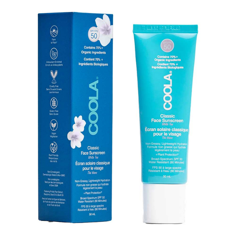 Classic Face Lotion Spf 50 White Tea | Coola