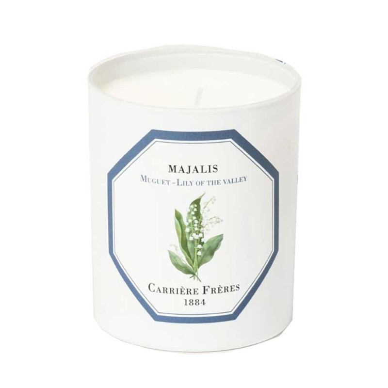 Muguet Scented Candle 185G | Carriere Freres
