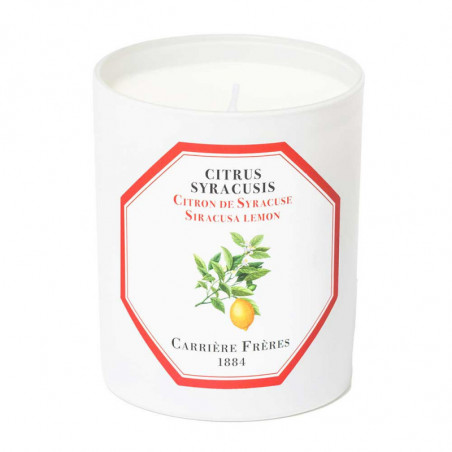 SIRACUSA LEMON SCENTED CANDLE