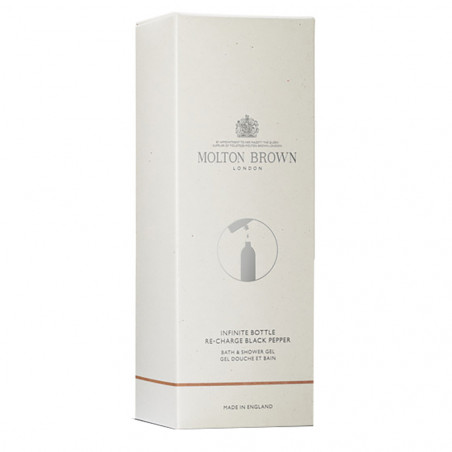 Infinite Bottle Re Charge Black Pepper Bath Shower Gel 400Ml | Molton Brown