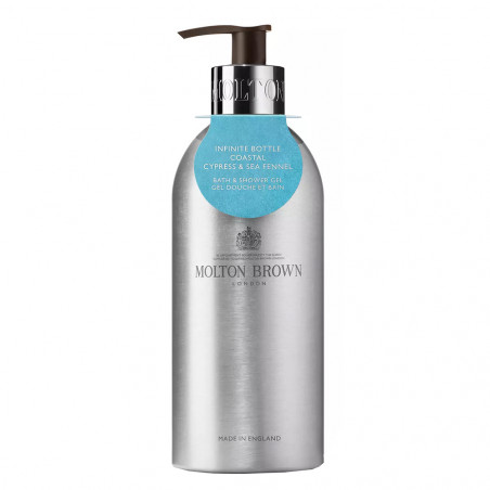 Infinite Bottle Coastal Cypress Sea Fennel Bath Shower Gel | Molton Brown
