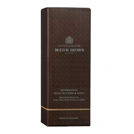 Mesmerising Oudh Accord Gold Precious Body Oil 100Ml | Molton Brown
