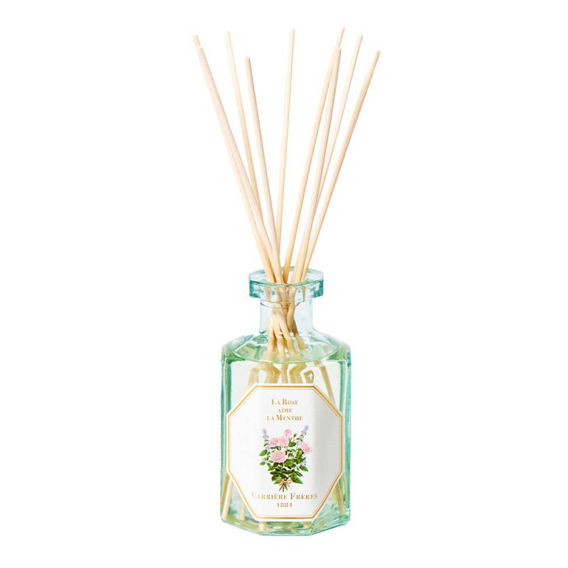 La Rose Aime La Menthe Diffuser 200Ml | Carriere Freres