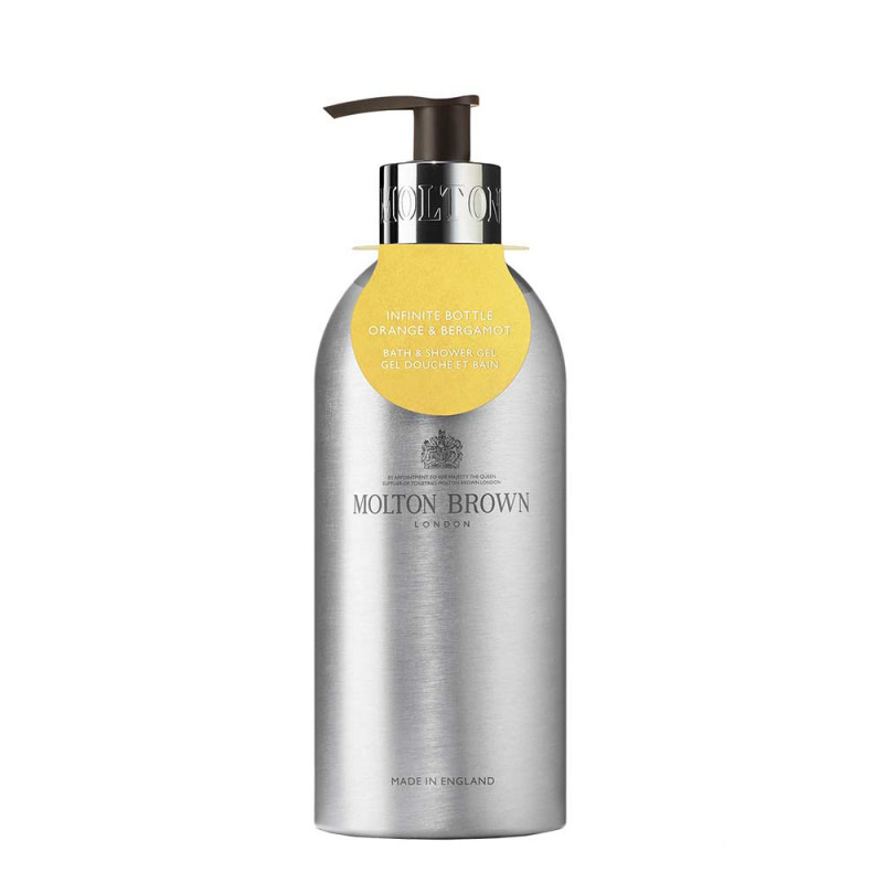 Infinite Bottle Orange Bergamot Bath Shower Gel 400Ml | Molton Brown