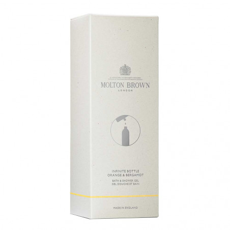 Infinite Bottle Orange Bergamot Bath Shower Gel 400Ml | Molton Brown
