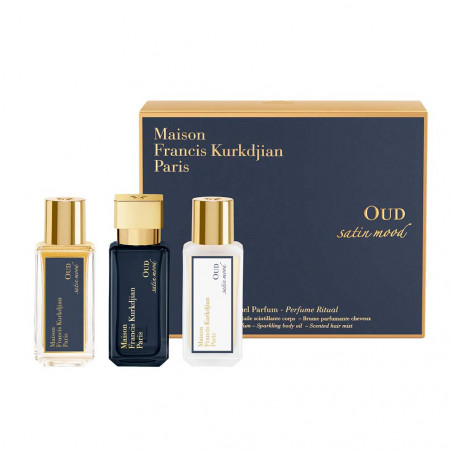 Oud Satin Mood Perfume Ritual Set 3X35Ml | Maison Francis Kurkdjian
