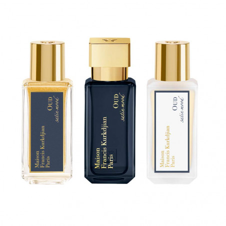 Oud Satin Mood Perfume Ritual Set 3X35Ml | Maison Francis Kurkdjian