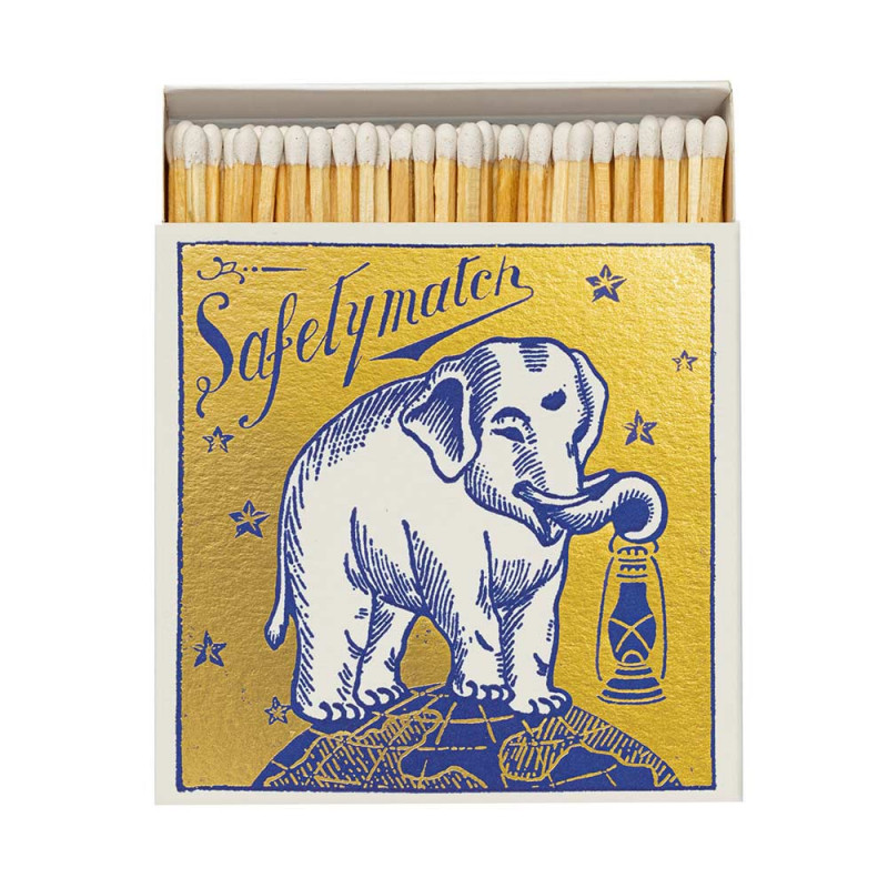 Gold Elephant Match Box | Archivist