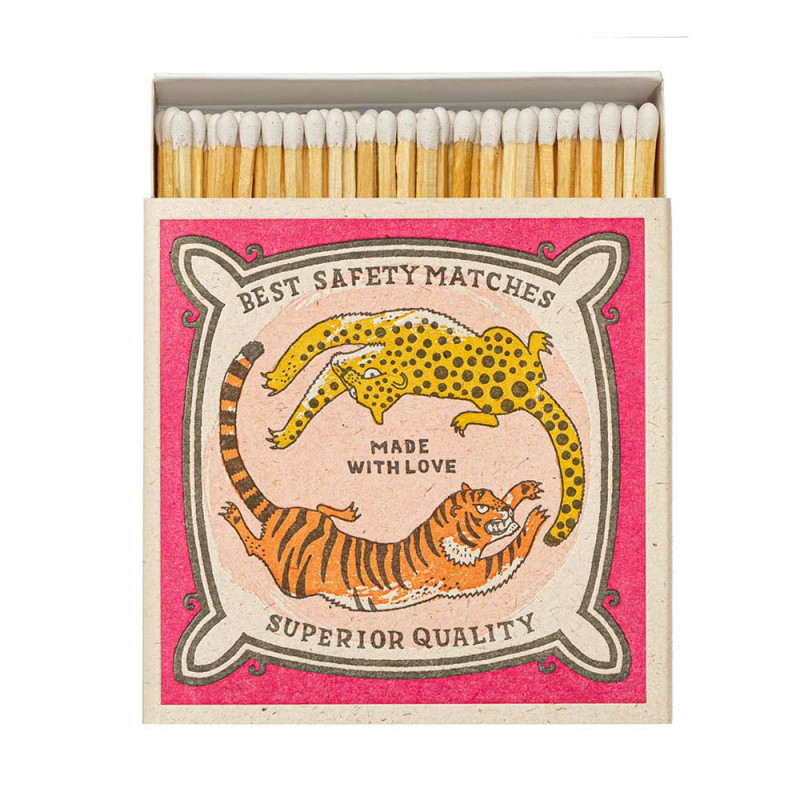 Chasing Big Cats Match Box | Archivist