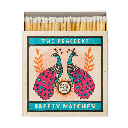 Two Peacocks Match Box | Archivist