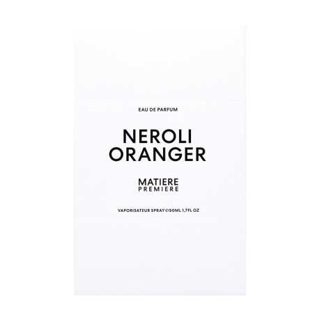Neroli Oranger Eau De Parfum | Matiere Premiere