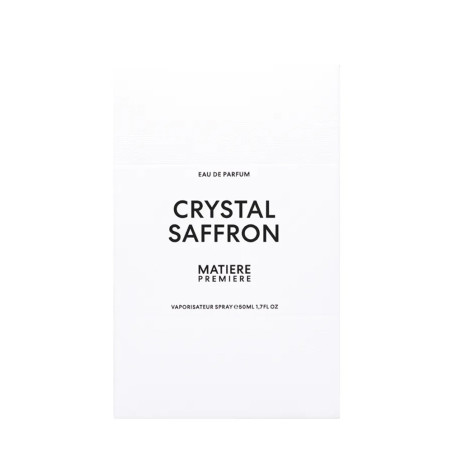 Crystal Saffron Eau De Parfum | Matiere Premiere