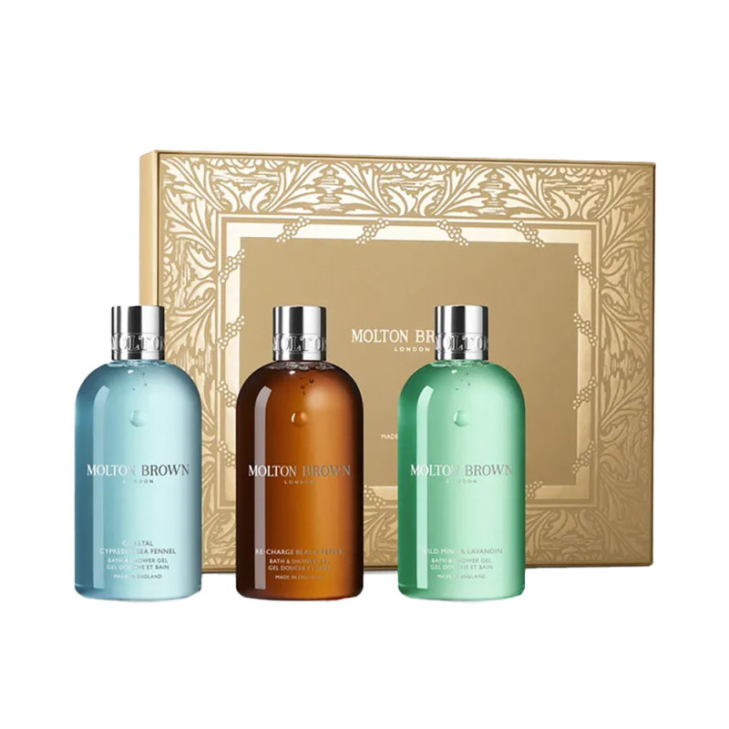 Mens Bathing Trio Xmas – Molton Brown