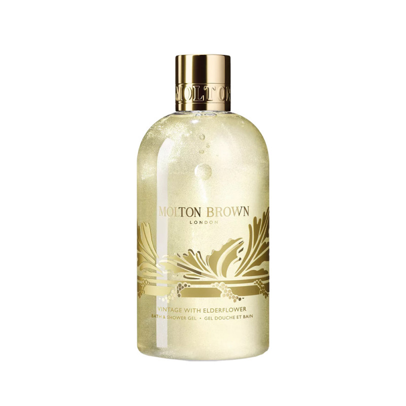 Vintage With Elderflower Body Wash Xmas | Molton Brown