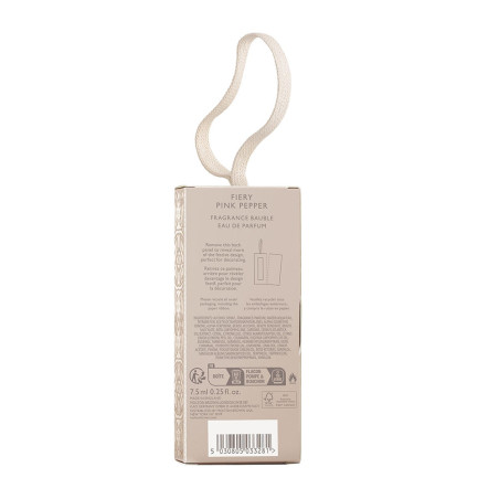 Fiery Pink Pepper Eau De Parfum Bauble Xmas | Molton Brown