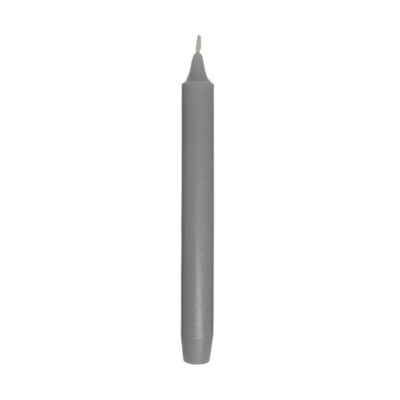 GREY SMOKE ROYALE TAPER CANDLE (BOX OF 6)