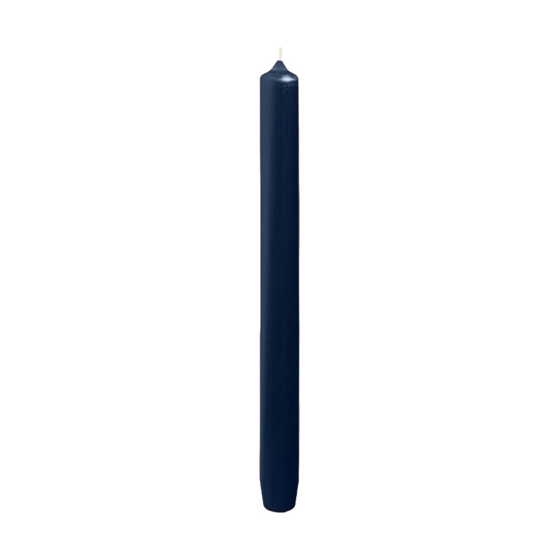 NAVY BLUE ROYALE TAPER CANDLE (BOX OF 6)