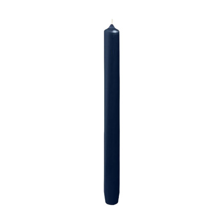 NAVY BLUE ROYALE TAPER CANDLE (BOX OF 6)