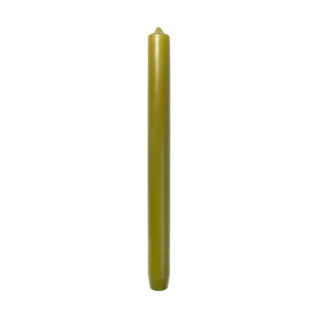 KHAKI ROYALE TAPER CANDLE (BOX OF 6)