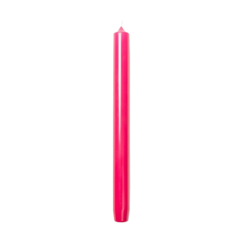 FUSHIA ROYALE TAPER CANDLE (BOX OF 6)