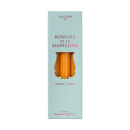 Corn Madeleine Taper Candle Box Of 6 | Trudon