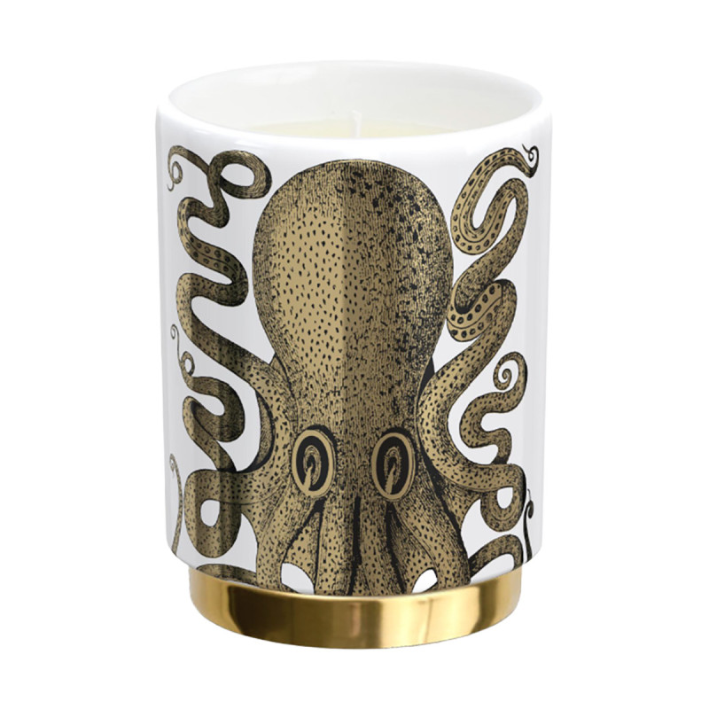 POLIPO XS SCENTED CANDLE BLACK/GOLD