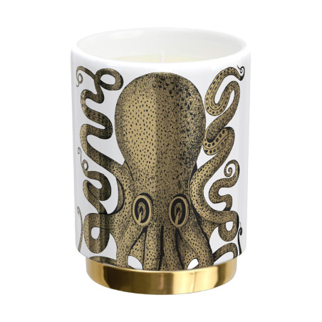 POLIPO XS SCENTED CANDLE BLACK/GOLD