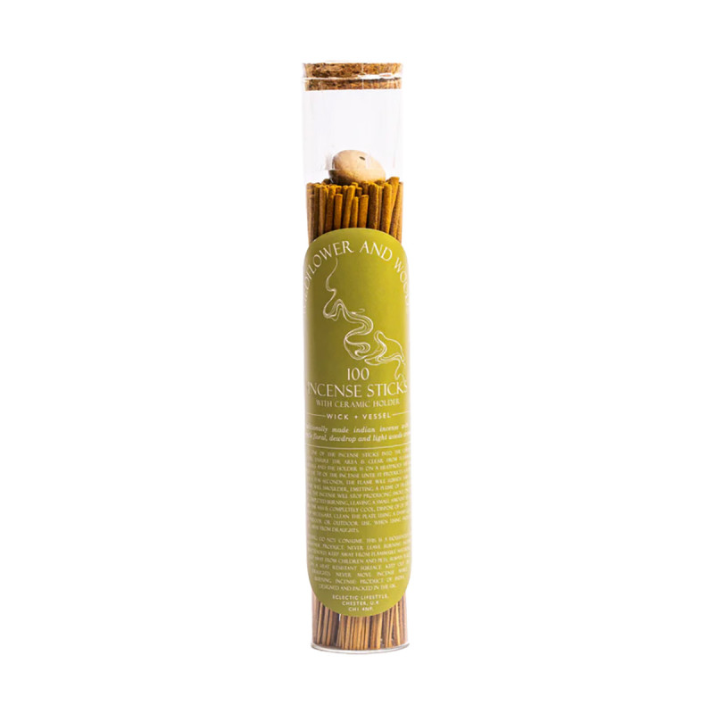 Herbal Harmony Incense Jar | Wick & Vessel
