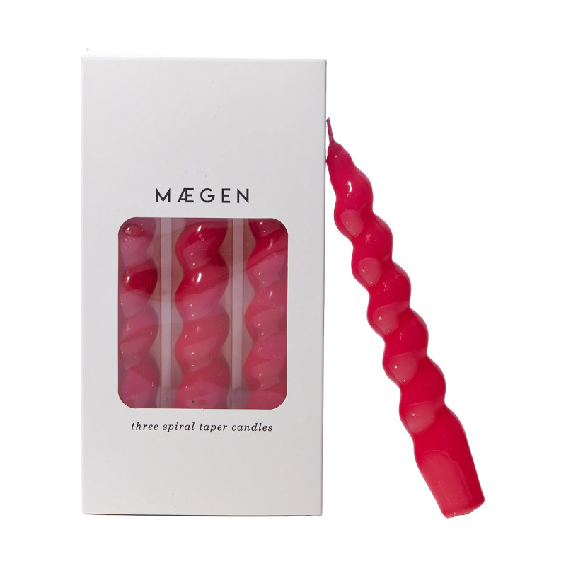 Magenta Spiral Taper | MAEGEN