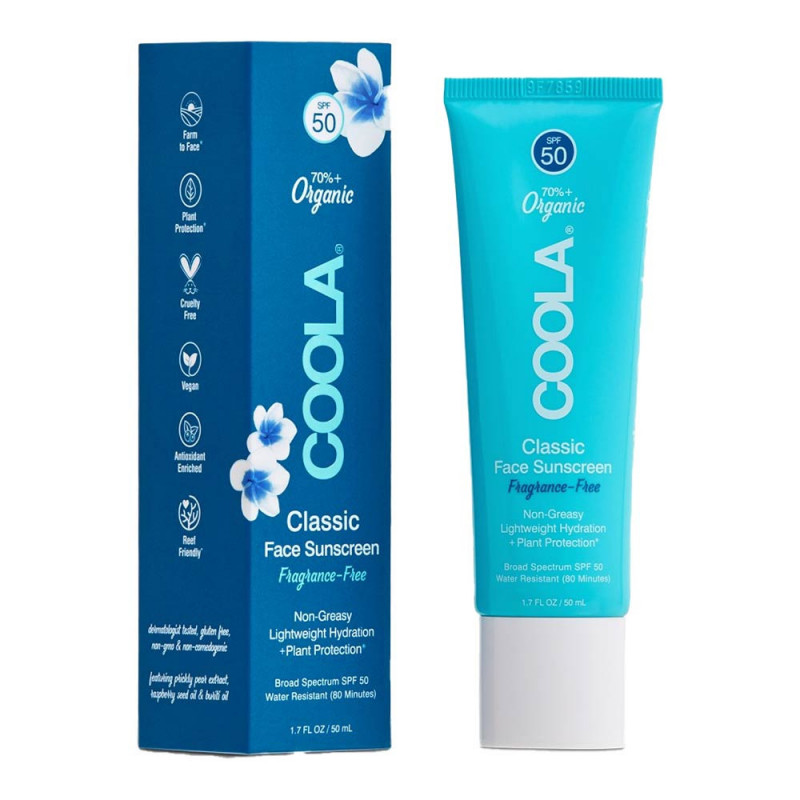 Classic Face Lotion Spf 50 Fragance Free | Coola