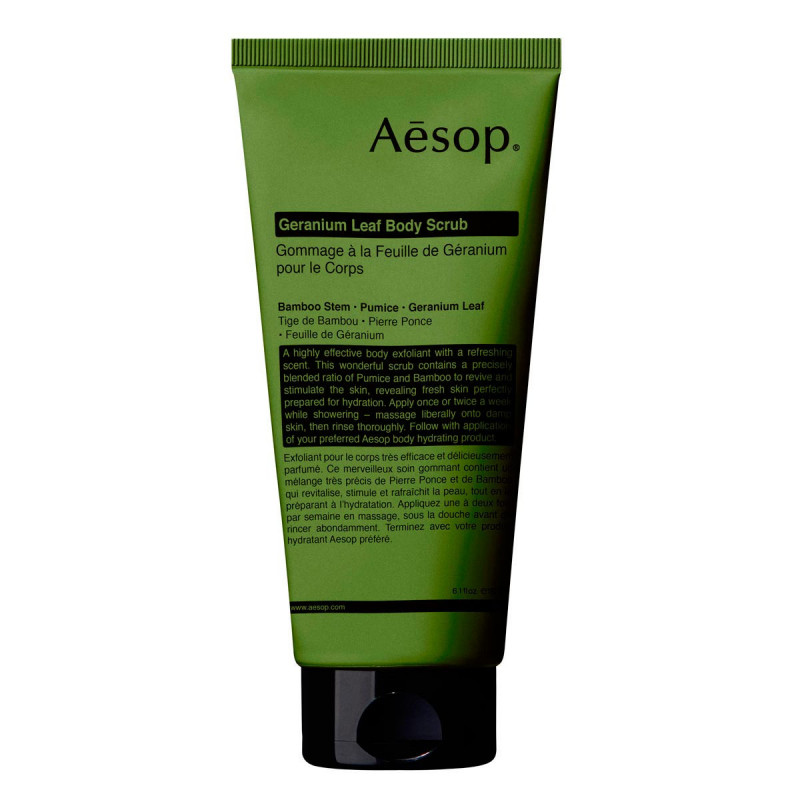 Geranium Leaf Body Scrub 180Ml | Aesop